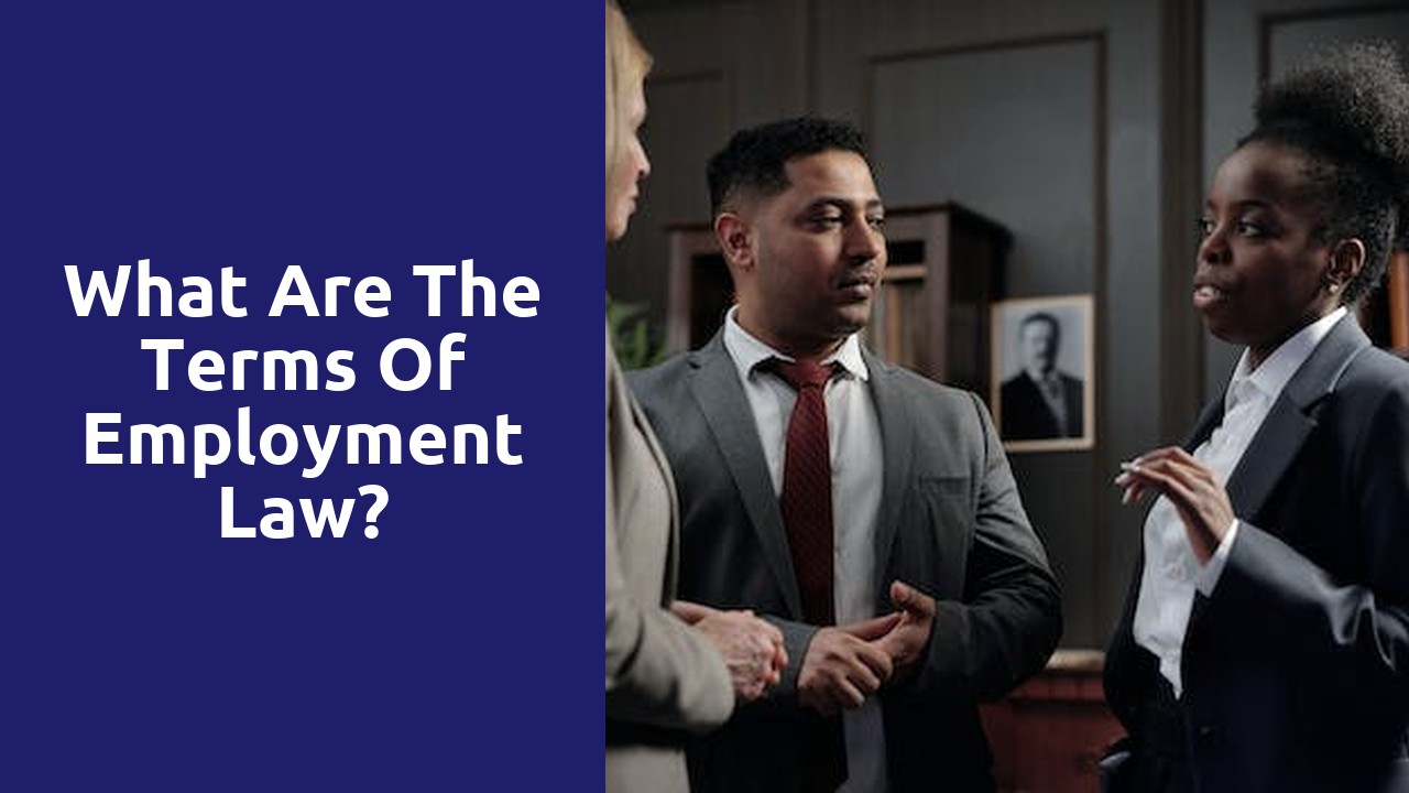 What are the terms of employment law?