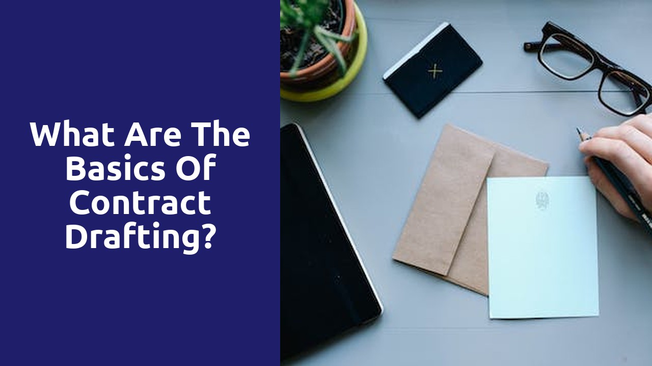 What are the basics of contract drafting?
