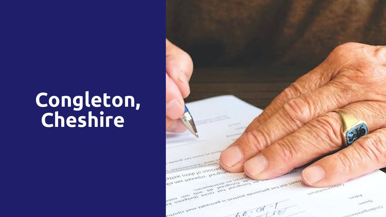 Things to do and places to visit in Congleton, Cheshire