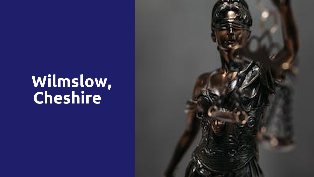 Things to do and places to visit in Wilmslow, Cheshire